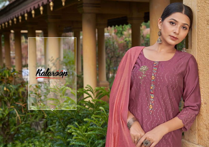 Kalaroop Prachi Exclusive Designer Wear Wholesale Readymade Suits
